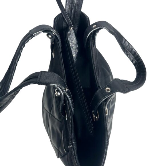 💎✨BEAUTIFUL✨💎AUTHENTIC CHANEL Tote Bag Black - Picture 5 of 16